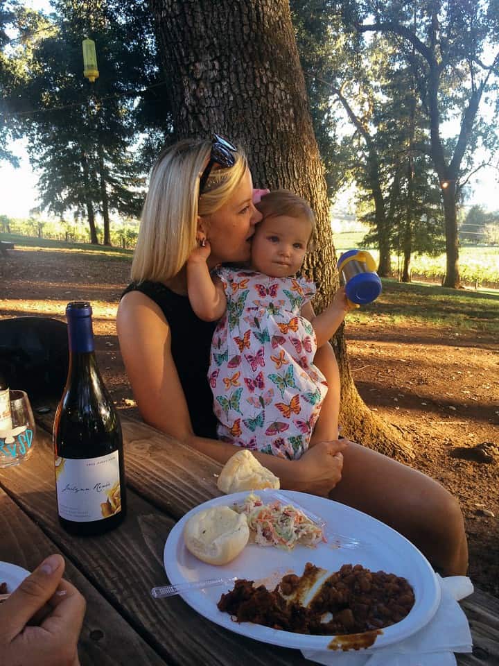 jaclynn and daughter lunch