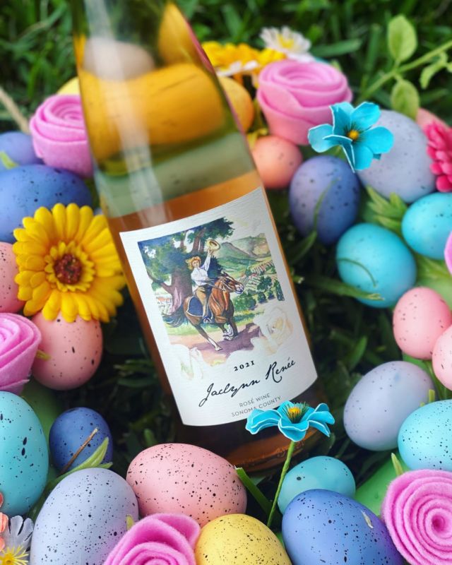 Happy Easter Y’all! 
💓💛💓💛💓💛💓

#jaclynnreneewines #happyeaster #hoppyeaster #rosé #roséallday #eastereggs #wine #vino #cheers