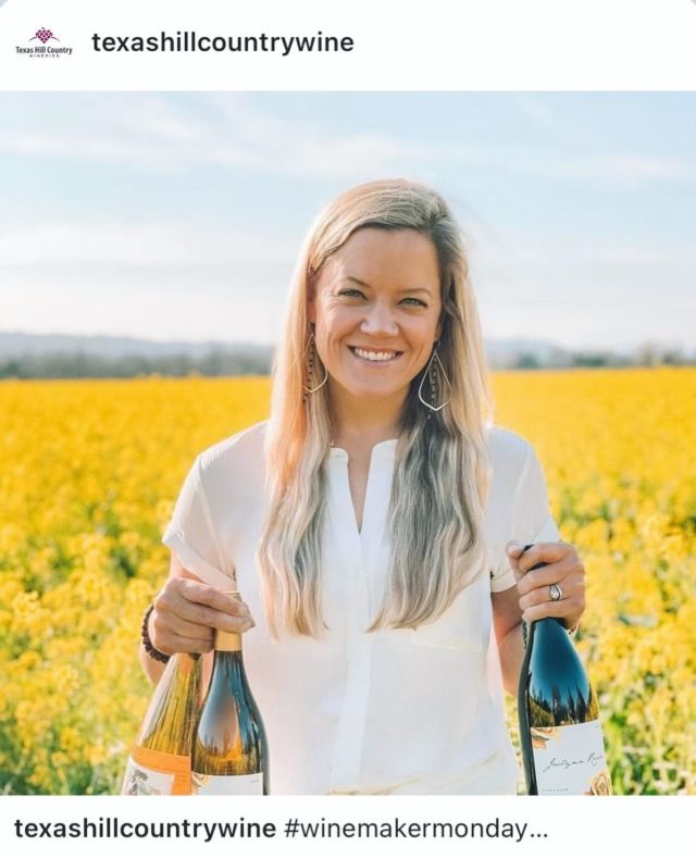 Thanks for the Feature ✌🏼❤️🍷
#Repost @texashillcountrywine 
・・・
#winemakermonday

Meet Jackie van Sant Downes, Winemaker of @driftwoodestatewinery !🍷

Jackie is a native Texan who is happy to be back in the Lone Star State after 15 years of building her career in Sonoma. 

🍷 Thoughts on the growing wine industry here in Texas: "After being gone, I did not know what to fully expect since it had been so long since I had tasted through a lot of TX wines. In the months before we moved back, a friend took me tasting at Driftwood Estate Winery before I even applied for the winemaker job, and I was blown away by the quality of fruit and wines that they were putting out. Since then I have tasted at a number of TX wineries and I am so pleased with the way the industry here is moving and also the quality of wines that wineries are producing. The TX wine industry is definitely booming, and as a Native Texan, I am so proud to come back and be a part of that now. I am seeing a lot of changes and elevating of wines and production techniques from vine to bottle, so it’s a very exciting time for Texas wines."
🍷 Current favorite wine: "I am loving our 2021 Driftwood Estate Pinot Grigio from Newsom Vineyards in the TX High Plains. It is at the top of my list right now especially with the warmer weather... Also Champagne or sparkling wine is my go to."
🍷 Last meal on Earth: "I have a HUGE sweet tooth so I am going with dessert. I would choose a vanilla cake with the super sweet and sugary icing (not the whipped stuff) and Champagne."

Welcome back to Texas Jackie! Cheers

#txwinemaker #txwine #txhillcountrywine #womenwinemakers #womenofwine #txwineries #drinkitallin