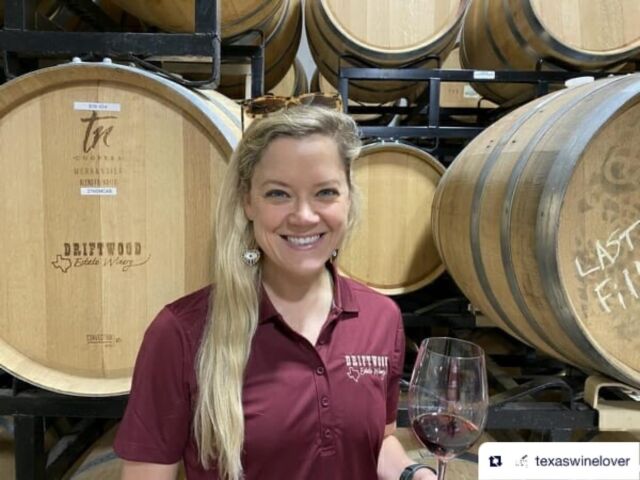 Thank you so much @texaswinelover for this feature! And for sharing my back story and passion for winemaking and the wine industry. 
When I went out to Cali in 2007 for my first internship, I thought I would only be there a few years- and a few years turned into 15! I met my amazing husband @justindownes87 and had 2 incredible kiddos- I absolutely loved my time in Cali, and am so thankful to all the wineries, winemakers, growers, friends, our members, and esp FAMILY that have been a part of this journey. But!!! I always knew in my heart that I would come back to Texas and make Texas wine! And I am so excited to be working with some amazing growers here too, and producing some really amazing Texas Wines for @driftwoodestatewinery and now for our brand!! Thanks everyone for your continued support!! Xoxo 

REPOST:  Jackie van Sant Downes is the winemaker at @driftwoodestatewinery but also has her own line of wines. @amie_nemec tells us more about Jackie. READ IT ONLY AT: https://go.txwine.us/u/LZmACpp2 or use the link in our Bio.
ㅤ
#txwine #texaswine #texaswinery #texaswinelover #jaclynnreneewines #driftwoodestatewinery #txhcwine #texas #womeninwine #wine #vino #cheers